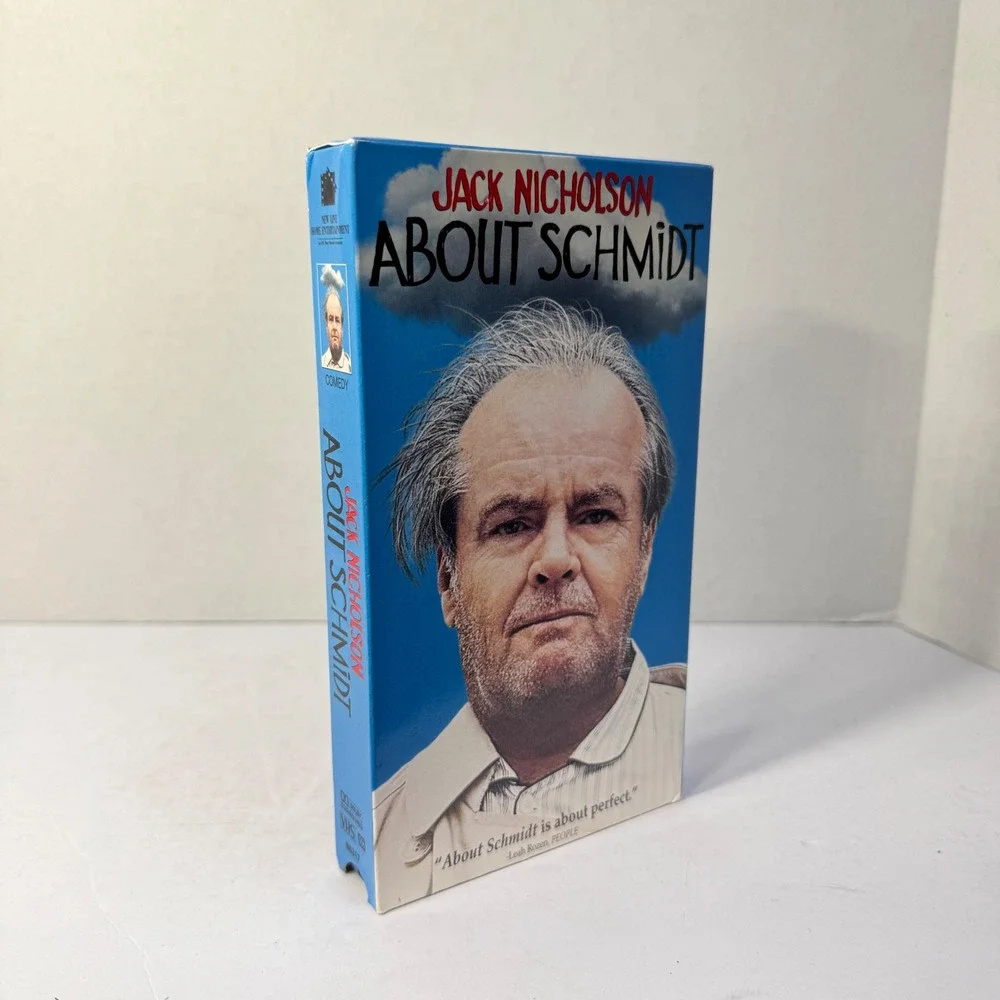About Schmidt VHS Movie Jack Nicholson‎ New Line Home Entertainment 2002 R-Rated